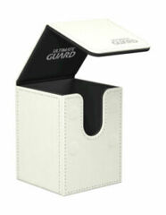 Ultimate Guard 100+ Flip Deck Case Leatherette - White